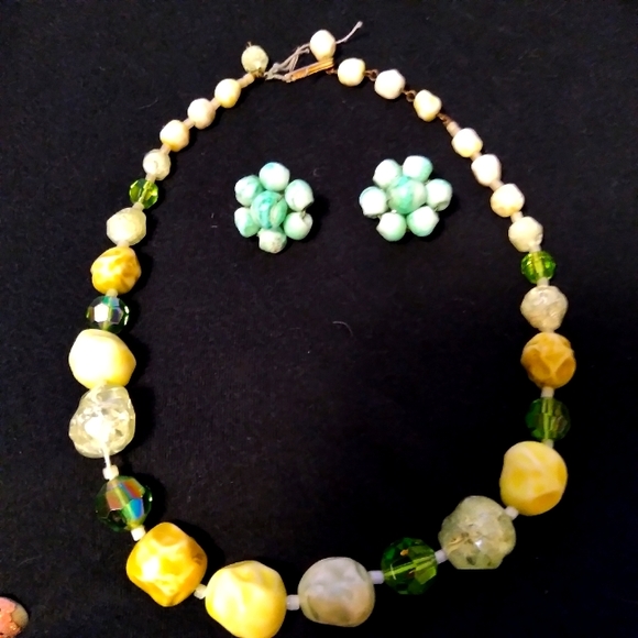 West Germany Jewelry - West Germany jewelry set